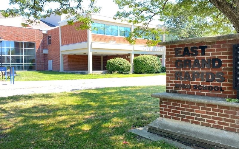 Photo of east grand rapids high school 