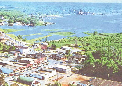 Photo of Montague MI in the 1960s