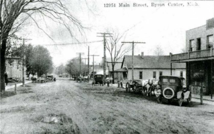 Picture of historical byron center