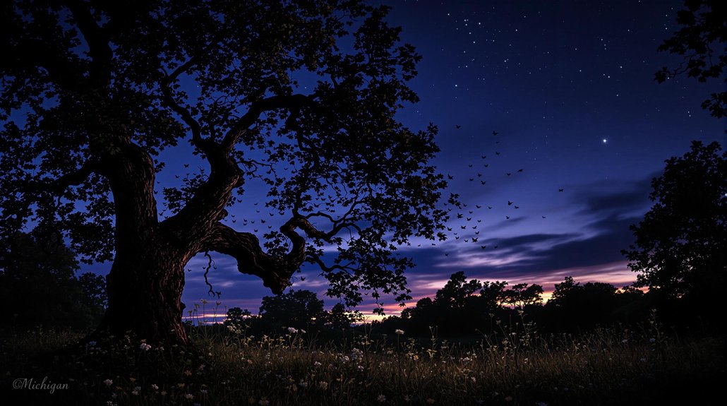 bats emergence time michigan