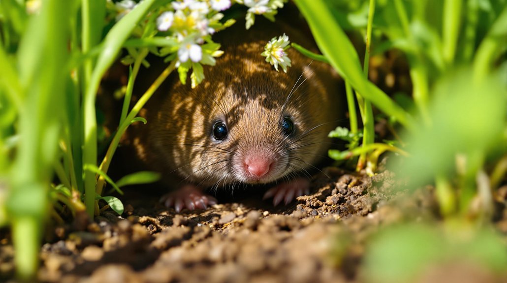 identifying moles versus voles