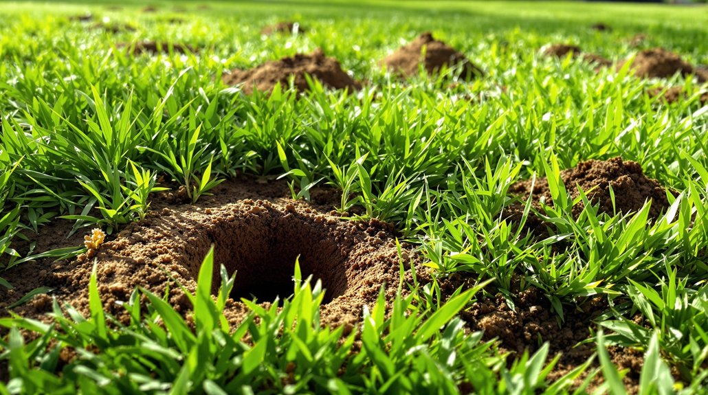 moles per yard estimate